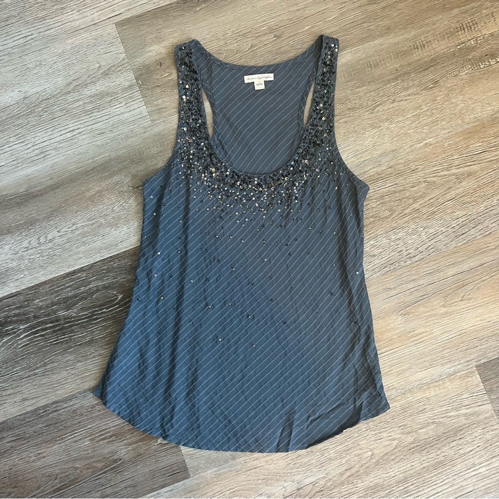 American Eagle Sequin Tank - image 8